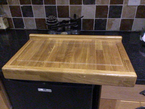 Large Oak Over Edge Chopping/Carving Board