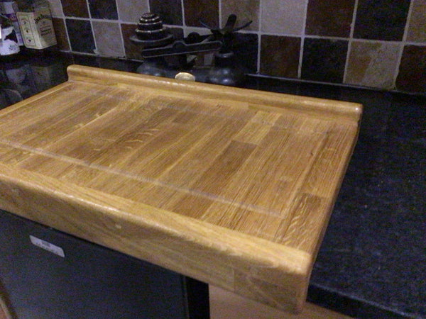 Large Oak Over Edge Chopping/Carving Board