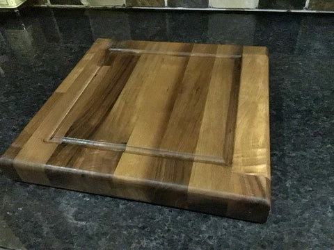 Square Walnut Chopping/Carving Board